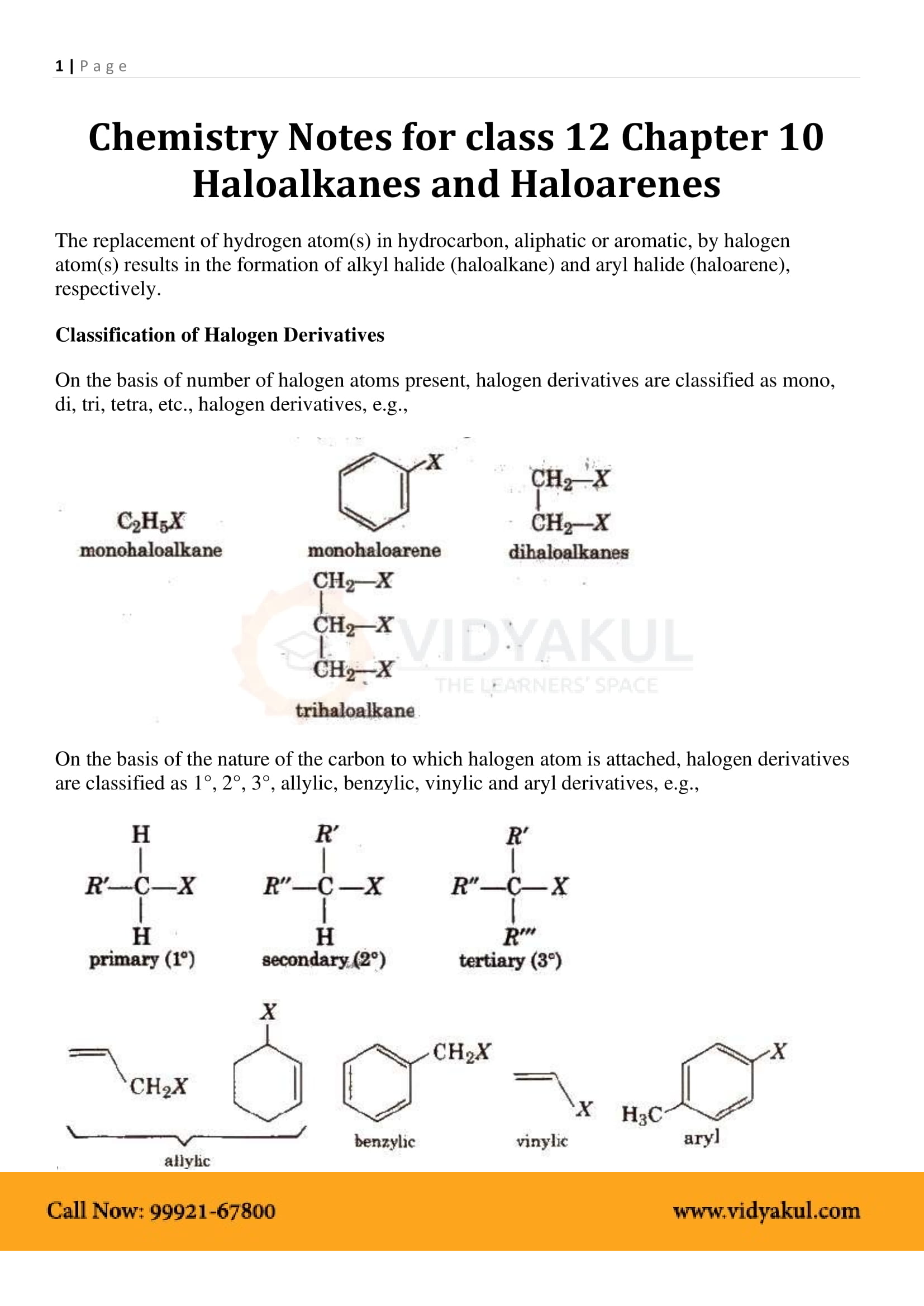 CBSE Class 12th Chemistry PDF/PPT Notes For Download - Pick My Coaching